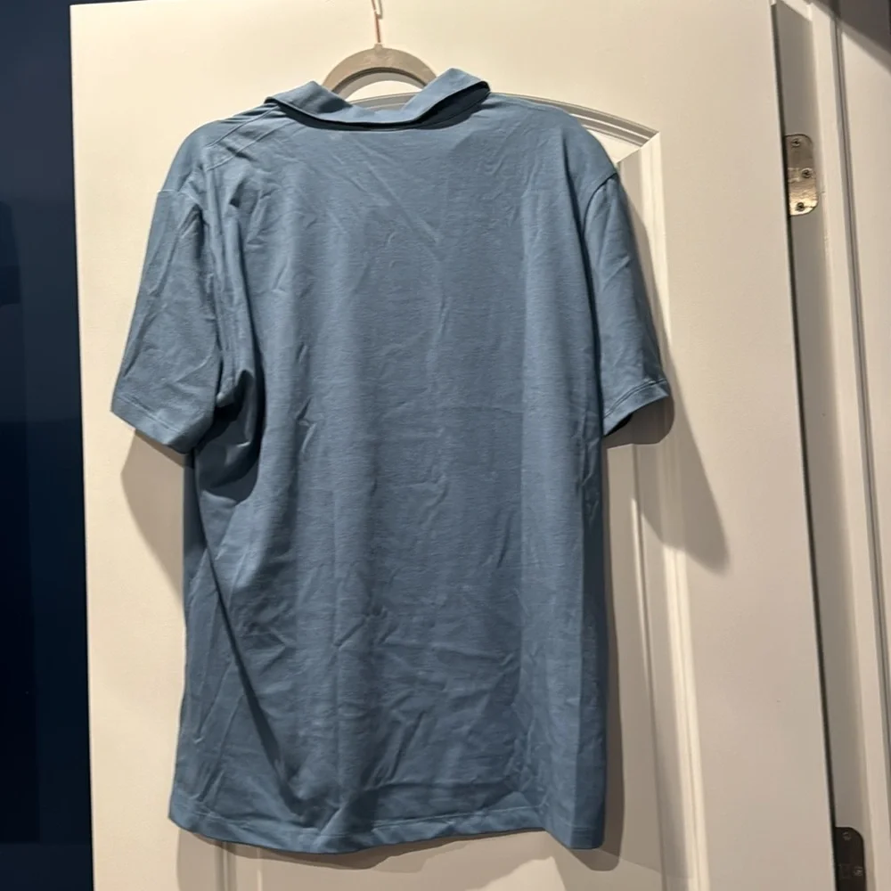 NWT! westzeroone Men's Blue Polo Shirt - Picture 5 of 5